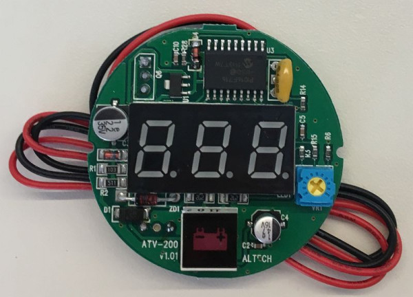 ELMAG-display (LED-display) voor START TRUCK 1600/3200 & 2500/5000 & START TRUCK TROLLEY 6200/3100, 9505191