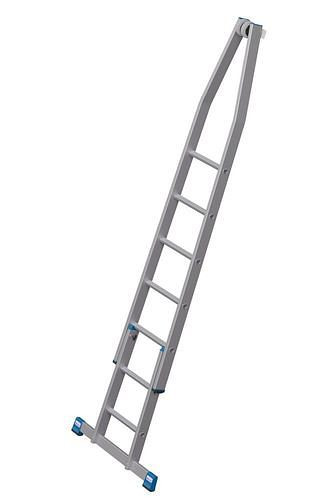 Krause opsteekladder van aluminium, set van 2, 7 sporten, 307664