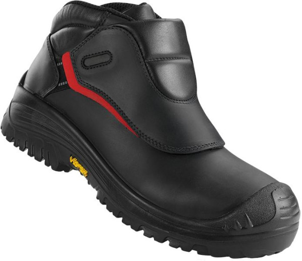 Hase Safety WELD, Schweisserstiefel schwarz, S3 HRO SRC, Größe: 38, 80143-00-38