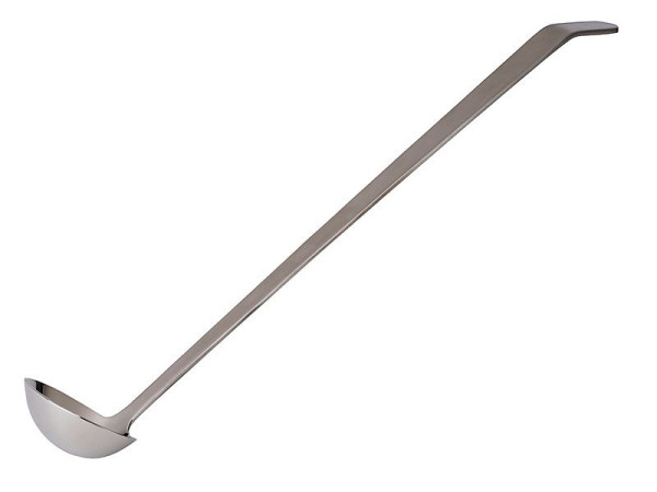 APS dressinglepel, totale lengte: 34 cm, 18/10 roestvrij staal, voorkant gepolijst, handvat mat, 00594