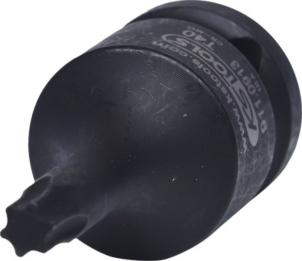 KS Tools Slag-bitdop 1/2" Torx, kort, T40, 911.0913