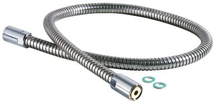 Contacto RVS slang 1/2" 100 cm voor vaatwassproeiers, 8070/100