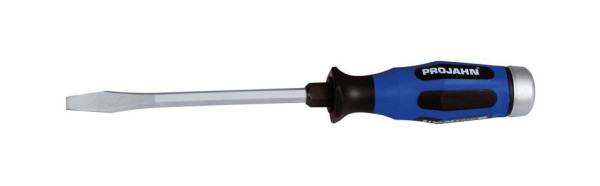 Projahn sleufschroevendraaier 1,2 x 8,0 x 150 mm met slagkap en sleutelhulp, 5120-05