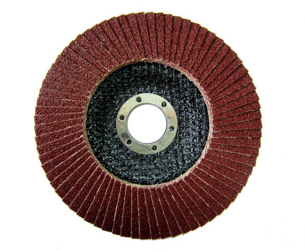 VaGo-Tools lamellenschijven 125mm conisch P100 bruine lamellenschijven, VE: 5 stuks, AO-29-125-100-5_av