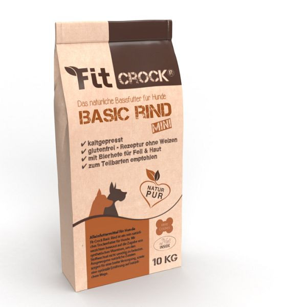 cdVet Fit-Crock Basis Rundvlees Mini 10 kg, 4447