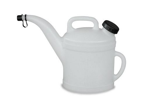DENIOS oliekan van PE met schaalverdeling en schroefdop, inhoud 6,0 liter, 255-923