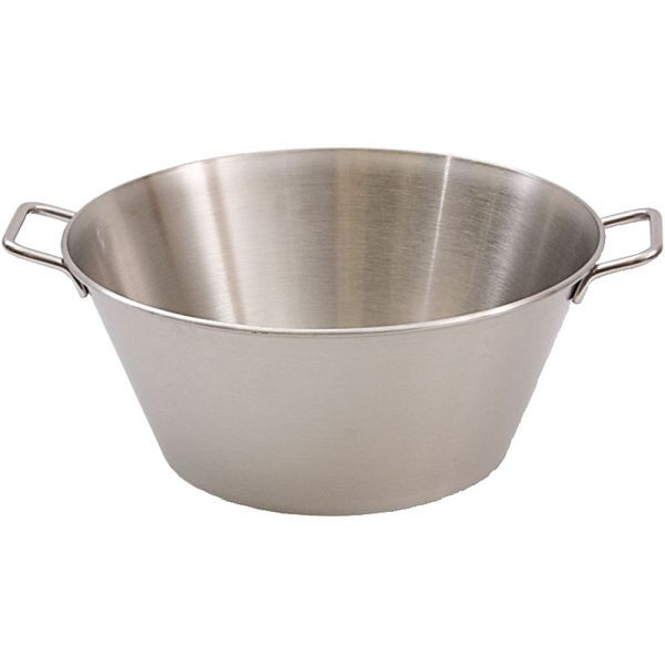 Stalgast keukenkom met handgrepen, zijdeglans, Ø 40 cm, KG2306400