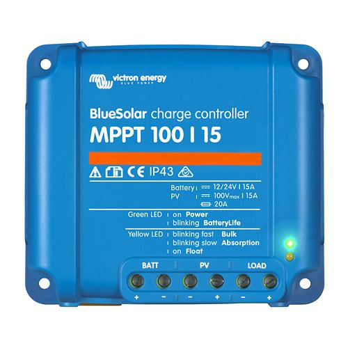 Victron Energy zonnelaadcontroller MPPT BlueSolar MPPT 100/15, 321475