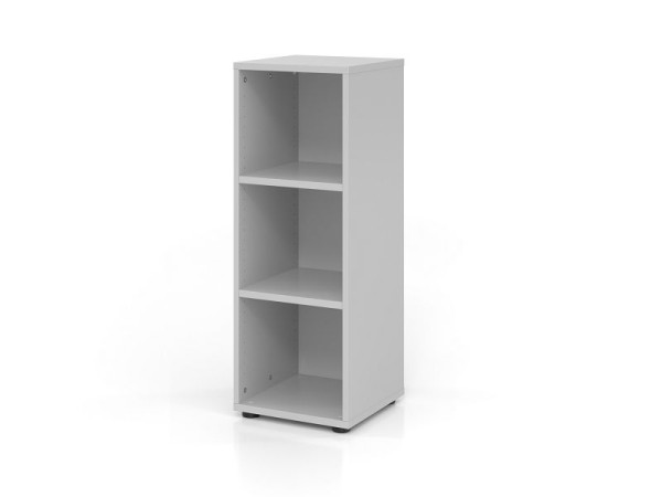 Hammerbacher smalle plank 934RE, 3 OH, romp: grijs, 40 x 40 x 110 cm (BxDxH), V934RE/5