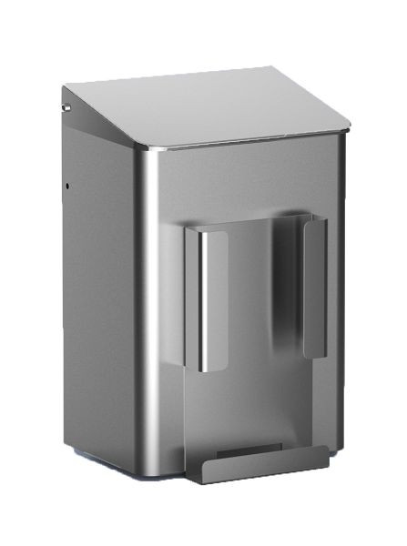 All Care MediQo-line hygiëneafvalbak + hygiënezakhouder 6 liter RVS, 8250