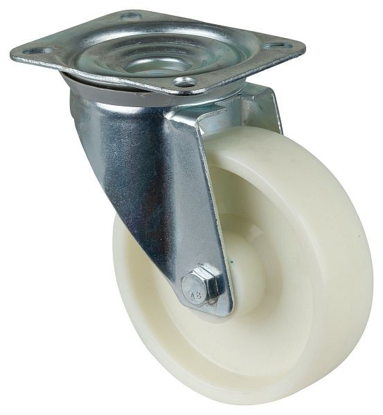 BS-rollen transportrol, wielbreedte 50 mm, wiel-Ø 150 mm, draagvermogen 300 kg, loopvlak/wiellichaam kunststof, rollager, VE = 2 stuks, L400.B10.150