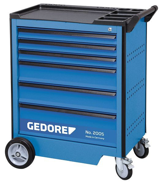 GEDORE gereedschapswagen met 6 laden, 985 x 875 x 478 mm, 2003546