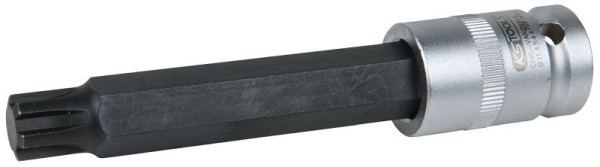 KS Tools bitdop 1/2" voor RIBE®-schroeven, M12, lengte 120 mm, gefosfateerd, 911.4543