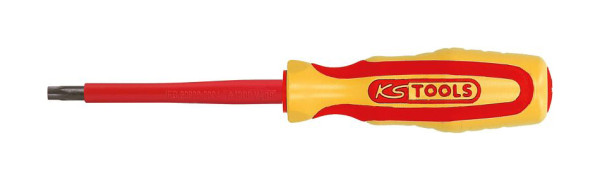 KS Tools schroevendraaier met beschermende isolatie voor interne Torx-schroeven, T10, 117.0551