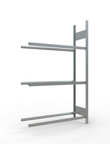 Schulte bandenrek, aanbouwveld, 3 opbergniveaus, vakbreedte 1200 mm, 1206 x 436 x 2000 mm, 278844