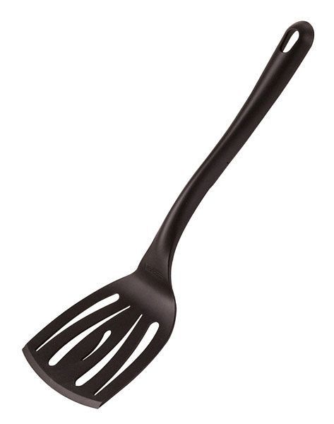 APS spatel, 11 x 9,5 cm, handvat: 23 cm, polyamide, zwart, 00600