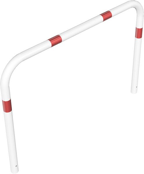 Schake buisbeugel van stalen buis Ø 60 x 2,5 mm zonder dwarsbalk voor inzetting in beton, totale breedte: 1500 mm, totale hoogte: 1000 mm, 465_07B