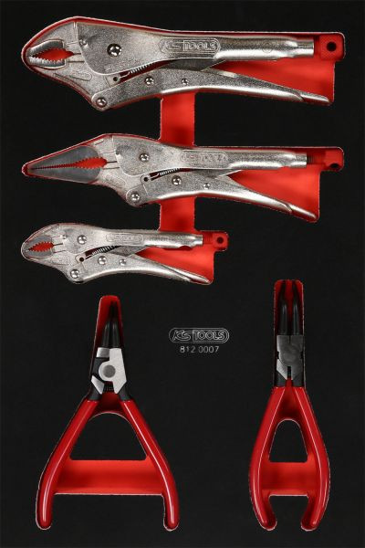 KS Tools PERFORMANCEplus gereedschapsset, 7-delig, tang, 812.0007