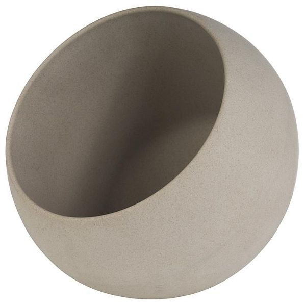 APS kom met deksel -MOON-, set bestaande uit: kom, Ø 19 cm, hoogte: 17,5 cm, 0,8 liter, melamine, grijs, 85082
