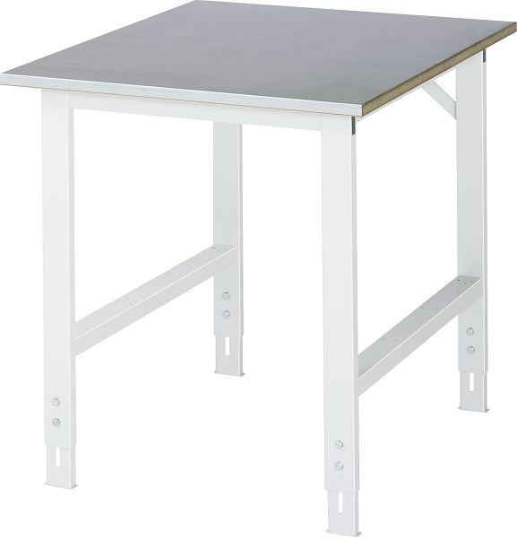 RAU werktafel Tom serie (basistafel), B750 x D1000 x H760-1080 mm, 06-625ES10-07.12