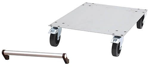 Bedrunka + Hirth verrijdbaar opzetstuk met staalplaat, R 36-16, afmetingen in mm (BxDxH): 980 x 500 x 150, 01.098.009