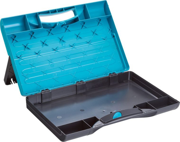 Hazet Werkzeugkasten für Safety-Insert-System, Modernes zweifarbiges Design HAZET blau / schwarz Passend für alle 1/3 Safety-Insert-System, 165-L