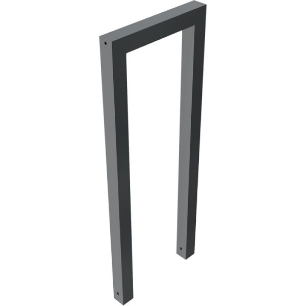 Steen HGS leunbeugel/barrière -Spiekeroog-, 450mm/gecoat DB 703, 454.045b