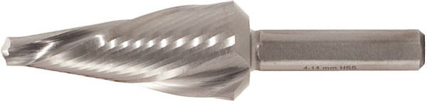 KS Tools HSS-plaatschraper, spiraalgegroefd, diameter 5-20 mm, 336.0025