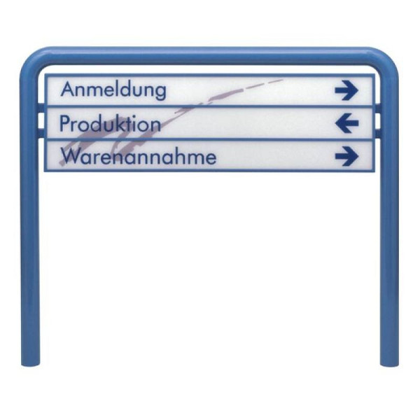 Stone HGS beugelstandaard Ø 78 mm voor -Unitex B & W-, voor deuvels met voetplaten, tot hoogte 1500 mm, zonder verlichting, 21494-01