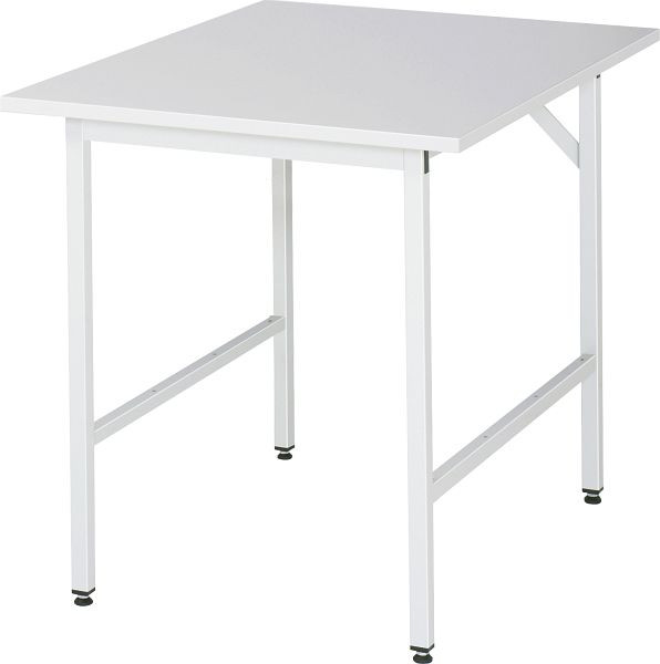 RAU Jerry serie werktafel (3030) - in hoogte verstelbaar, melamine plaat, 750x800-850x1000 mm, 06-500M10-07.12