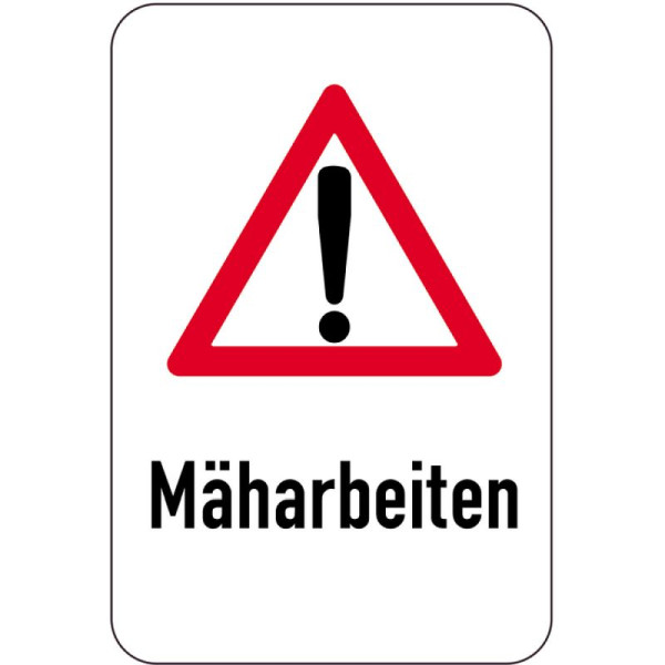 Stein HGS HGS bijzonder bord, maaiwerkzaamheden, 400 x 600 mm, 14981