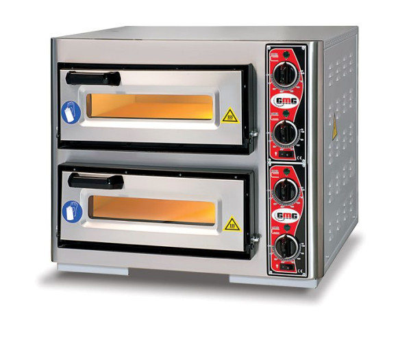 GMG pizzaoven CLASSIC PF 4040 DE4, 2 bakkamers, PF4040DE4