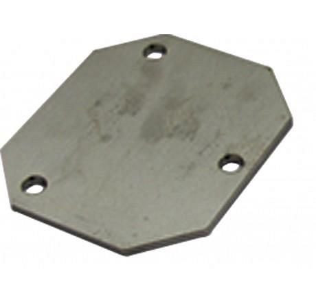 Cemo borgplaat 75 RVS, 1367