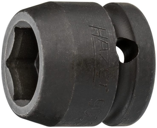 Hazet impact, machine schroevendraaierdop, zeskant, hol vierkant 12,5 mm, 17 mm, extra korte versie, 900SK-17