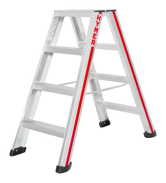 HYMER trap, van beide zijden toegankelijk, 2x4 treden, lengte 1,02 m, stahoogte: 0,44 m, 602408