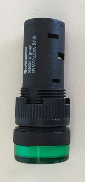 ELMAG LED-signaallamp groen 24V AC/DC EBD 16mm, voor GBM 4/40 SGA + GBM 4/50 SGA, 9802228