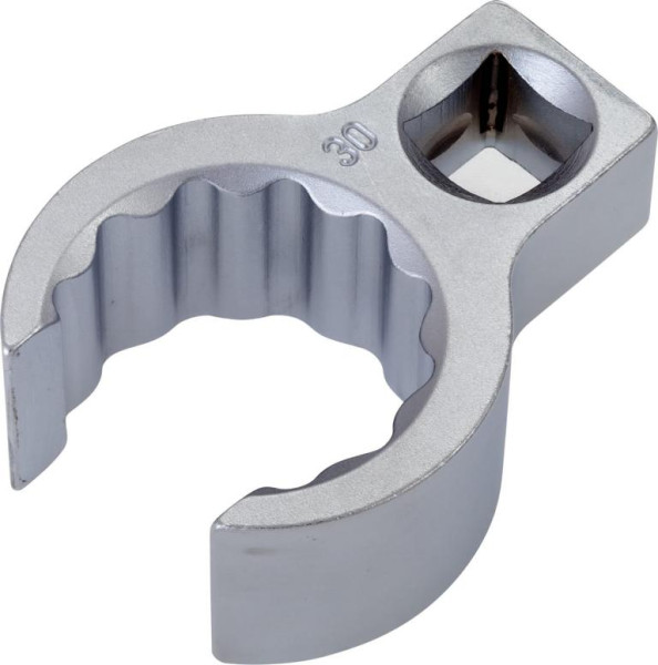 Hazet ringsleutel, dubbel zeskant, open, hol vierkant 12,5 mm, buiten dubbel zeskant profiel, 30 mm, binnen vierkant 12,5 = 1/2", 848Z-30