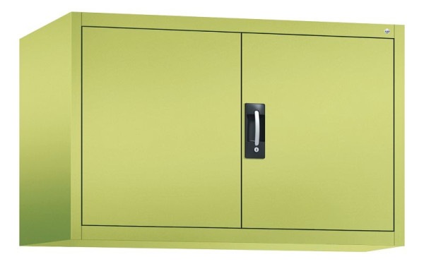 C+P opbouwkast Acurado, H790xB1200xD600mm, kleur: Viridin groen / Viridin groen, verzonken handgreep, 9495-000 S10026