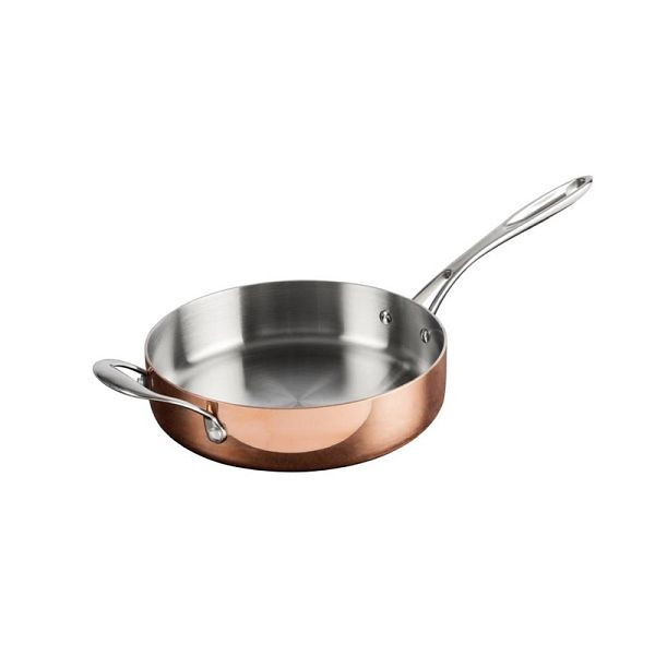 Vogue Tri-Wall Koperen Sauteerpan 24cm, CM676