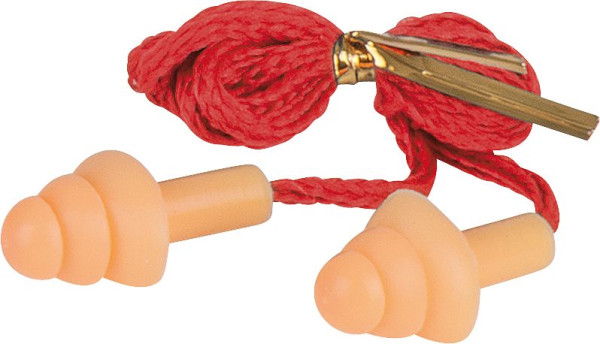 KS Tools PU-oordopjes, met koord en paddestoelkop, verpakking van 20 paar, 985.7055