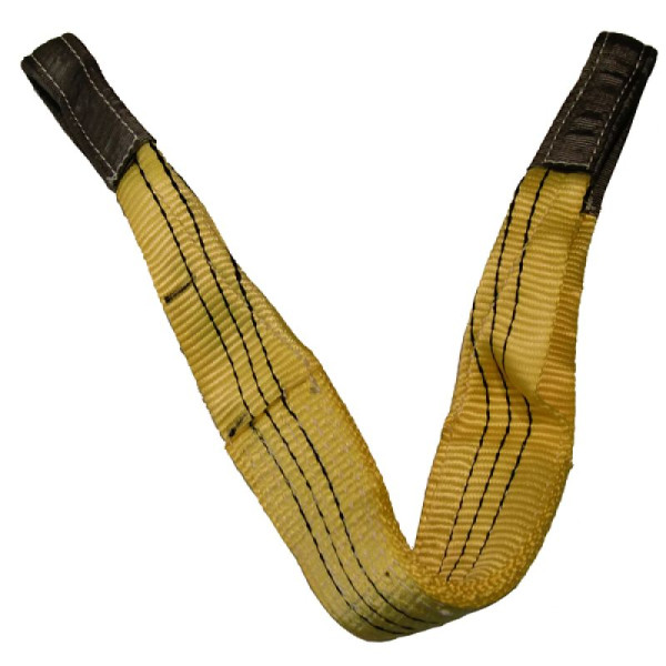Stein HGS HGS hijsband met versterkte eindlussen, 4 m, bandbreedte: 90 mm, 50903-4