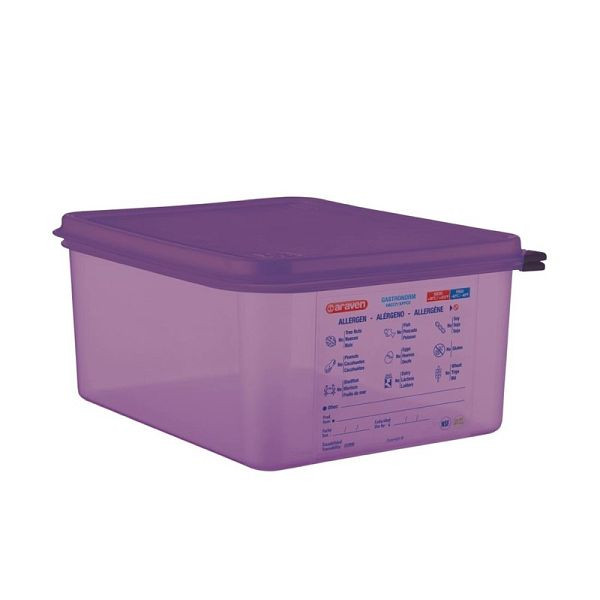 Araven GN1/2 siliconen voedselcontainer 10L, CM789