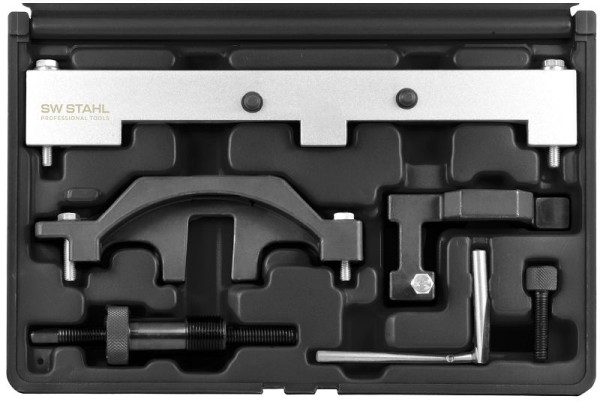 SW-Stahl motorafstelgereedschapset, BMW, voor benzinemotoren 1,6l met motorcode N40, N45, 26112L