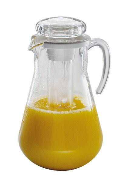 APS sapkan, Ø 18 cm, hoogte: 29 cm, 3 liter, MS, transparant, met ijswaterslang, 10770