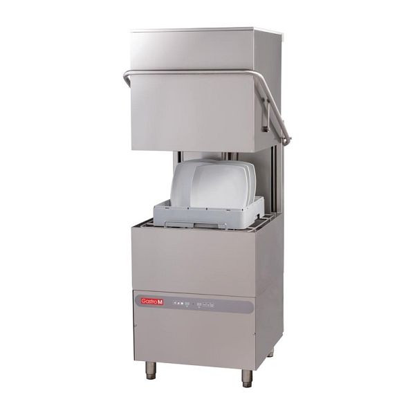 Gastro M afzuigkap type vaatwasser Maestro 400V met afvoerpomp, zeepdispenser en tussenbak, DK359
