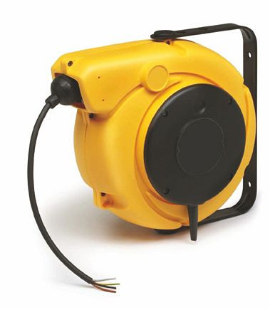 Ebinger kabelhaspel XF 5000, 12,5m kabel H05VV-F 2x1,5mm², 2.350.005