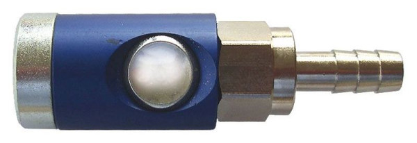 ELMAG veiligheidskoppeling S 6 mm, met drukknop en draaischarnier DN 7, 4, 46262