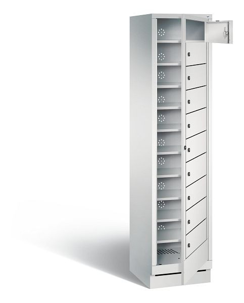 C+P wasautomaat Evolo, H1800xB420xD500mm, kleur: lichtgrijs, 48160-110 S10005