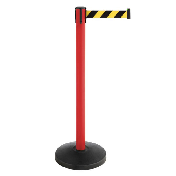 Stein HGS HGS personengeleidingssysteem -P-Line Allround-, zwart/geel diagonaal (gearceerd), rood, 34865-0302