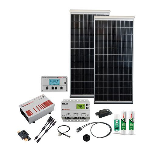 Phaesun Caravankit Base Camp Aero MPPT DC240W AC400W/12V, 600478